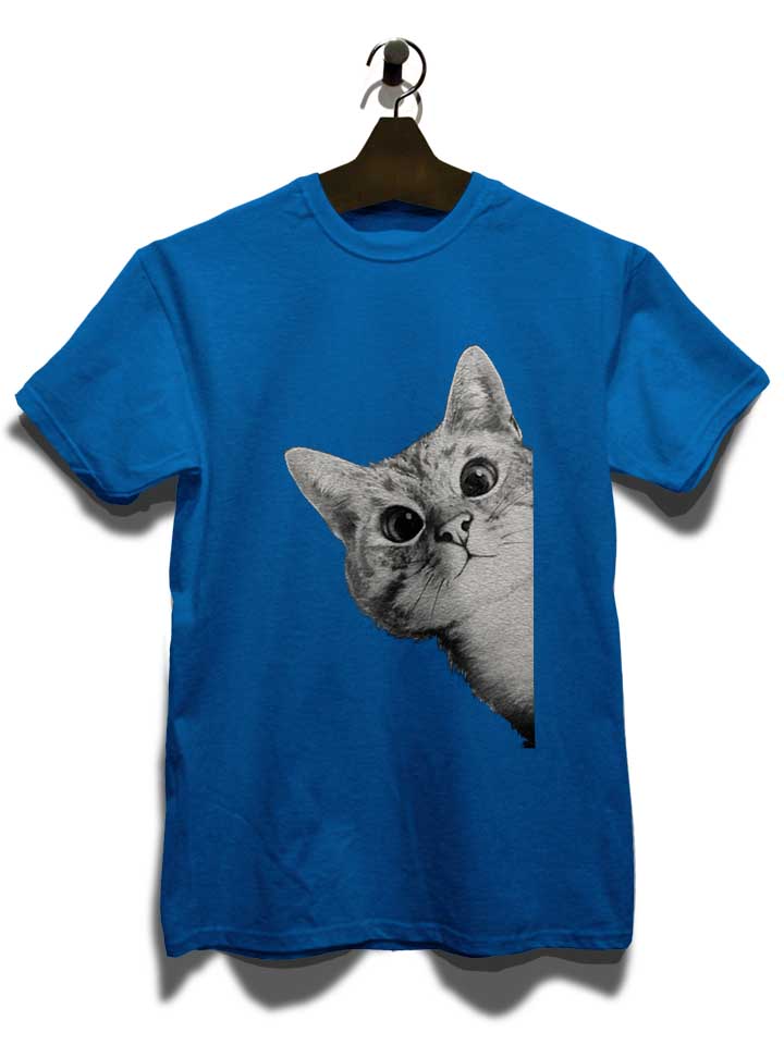 sneaky-cat-t-shirt royal 3