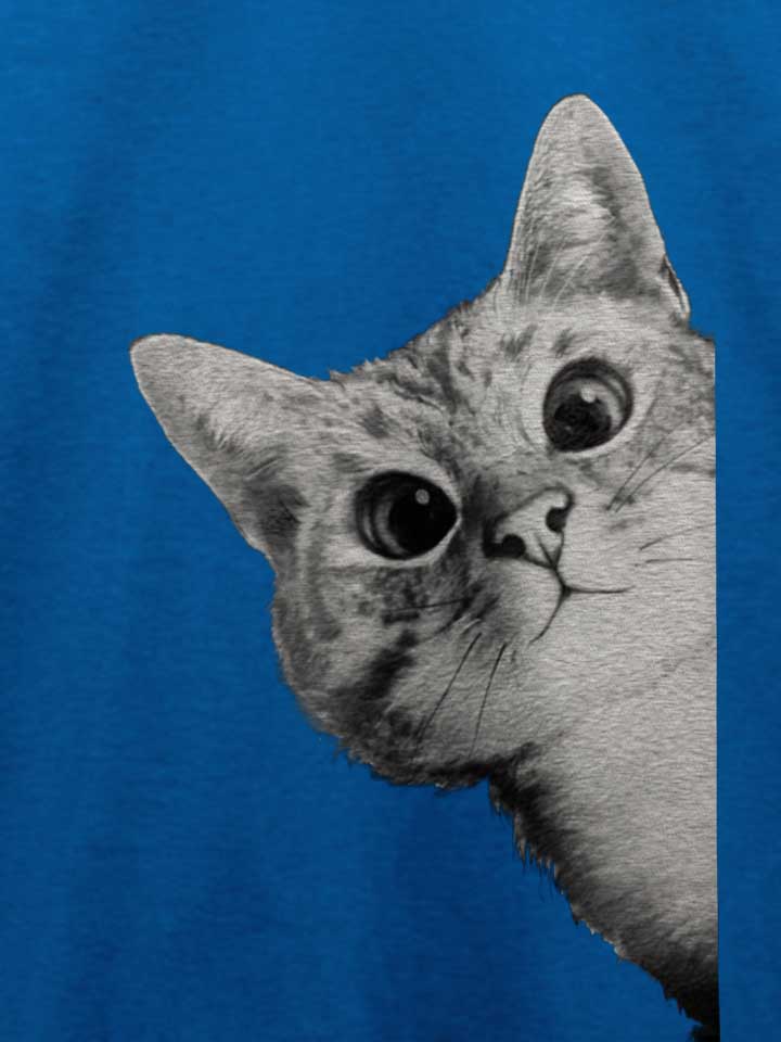sneaky-cat-t-shirt royal 4