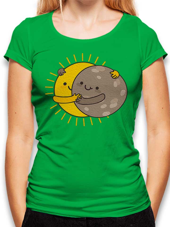 Solar Eclipse Damen T-Shirt gruen L