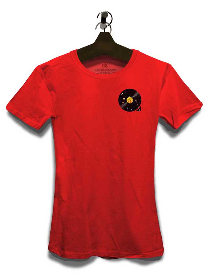 solar-system-vinyl-record-chest-print-damen-t-shirt rot 3