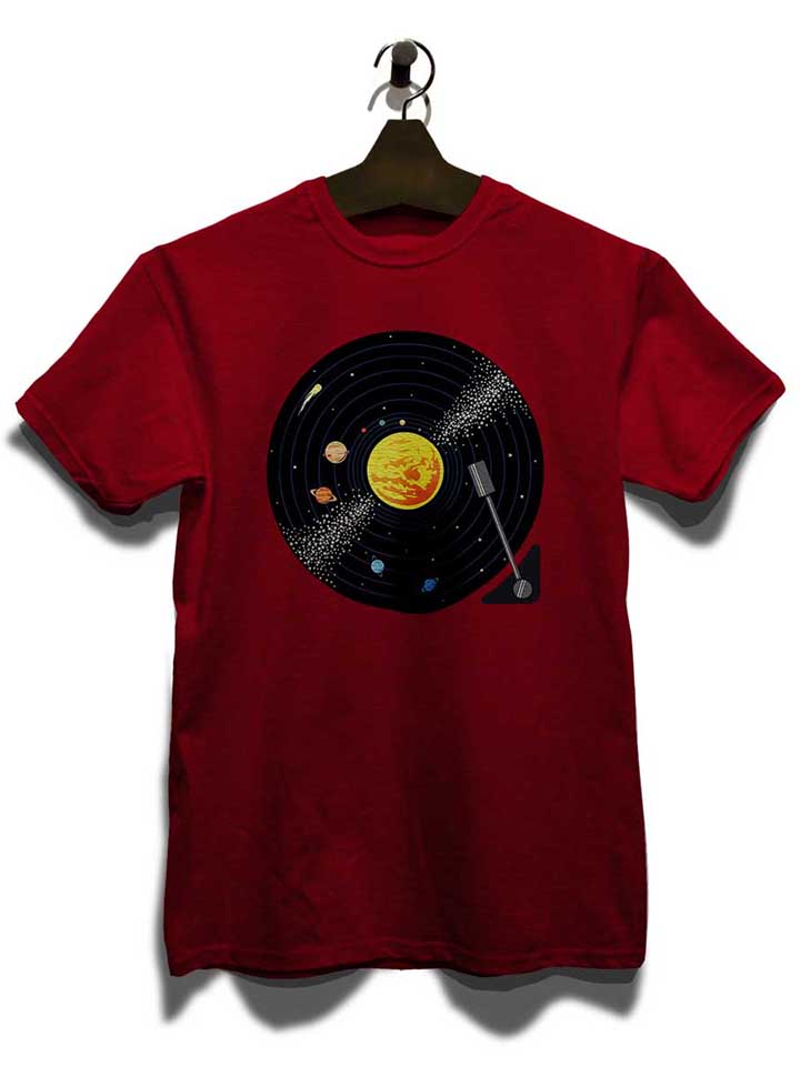 solar-system-vinyl-record-t-shirt bordeaux 3