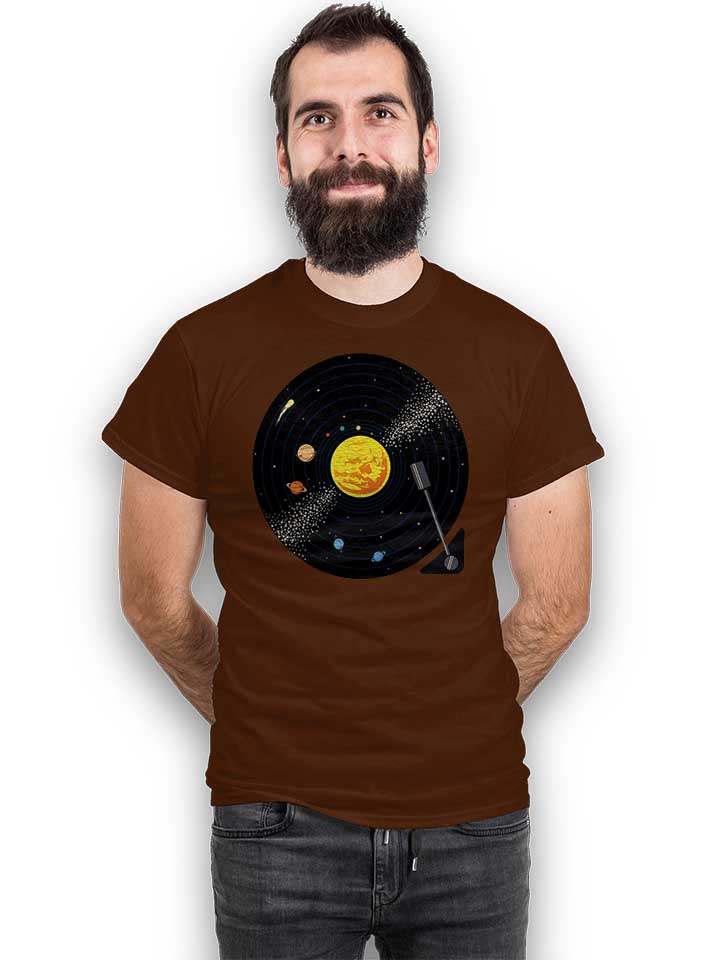 solar-system-vinyl-record-t-shirt braun 2