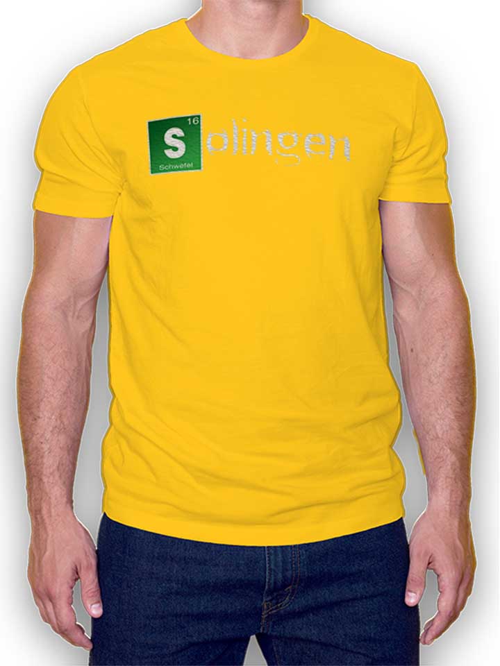 Solingen T-Shirt giallo L