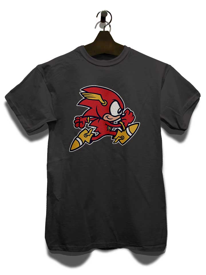 sonic-flash-t-shirt dunkelgrau 3