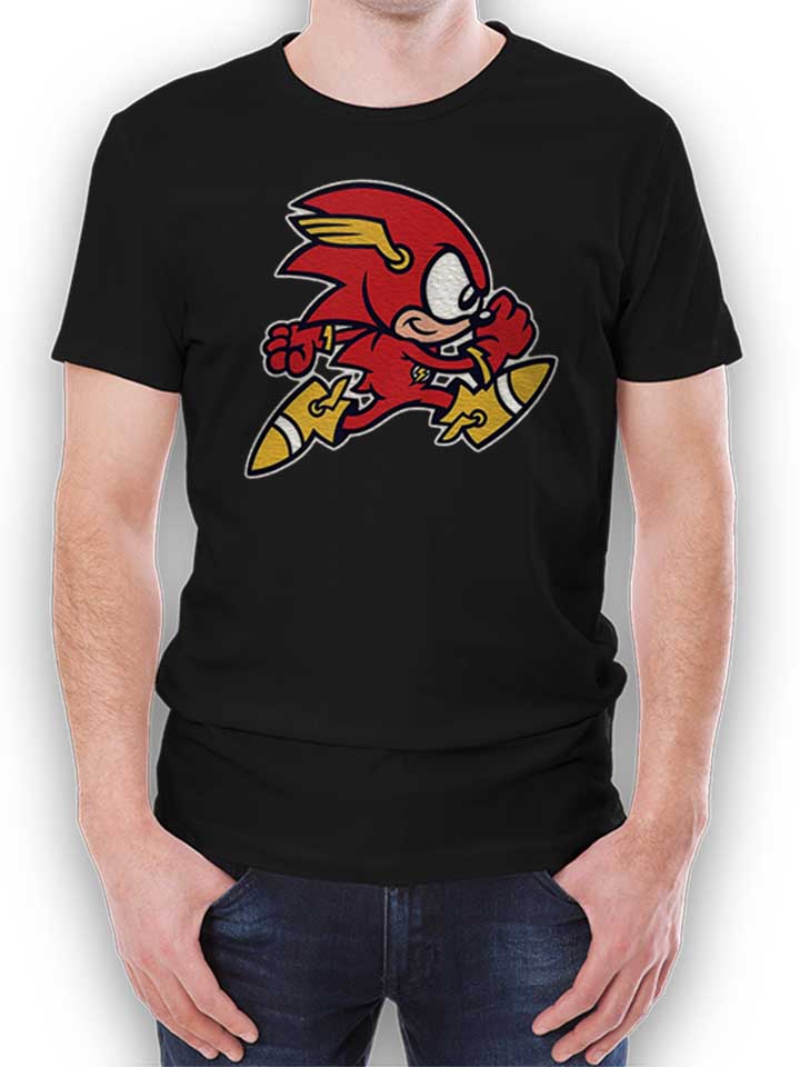 Sonic Flash Kinder T-Shirt schwarz 110 / 116