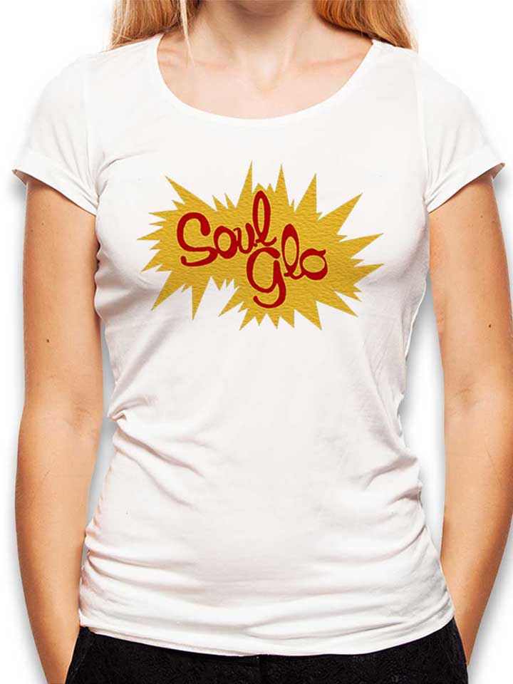 soul-glo-logo-damen-t-shirt weiss 1