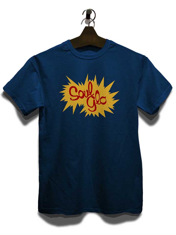 soul-glo-logo-t-shirt dunkelblau 3