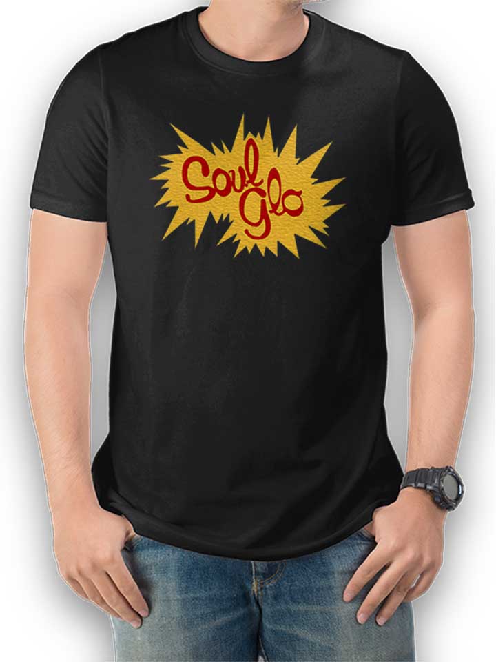 Soul Glo Logo Kinder T-Shirt schwarz 110 / 116