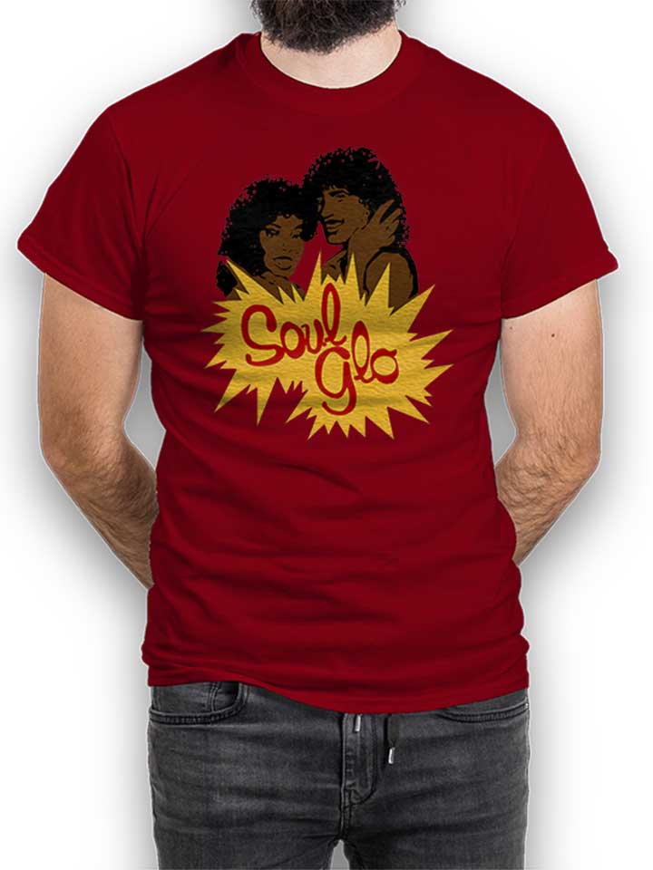 Soul Glo T-Shirt maroon L