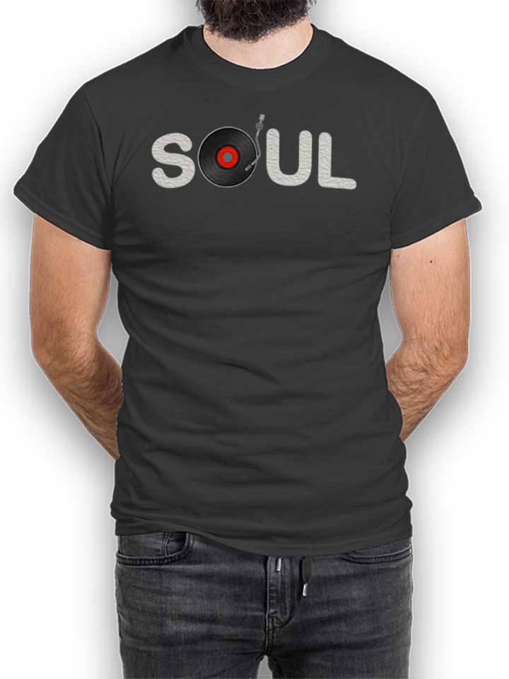 Soul Music Camiseta gris-oscuro L
