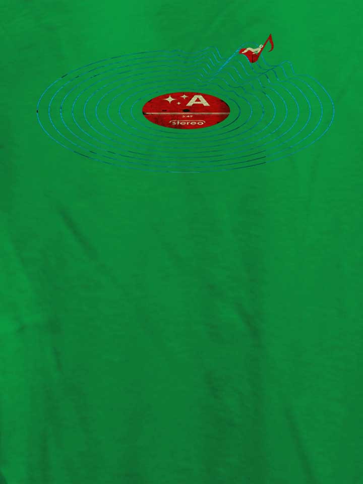 soundwaves-vinyl-damen-t-shirt gruen 4