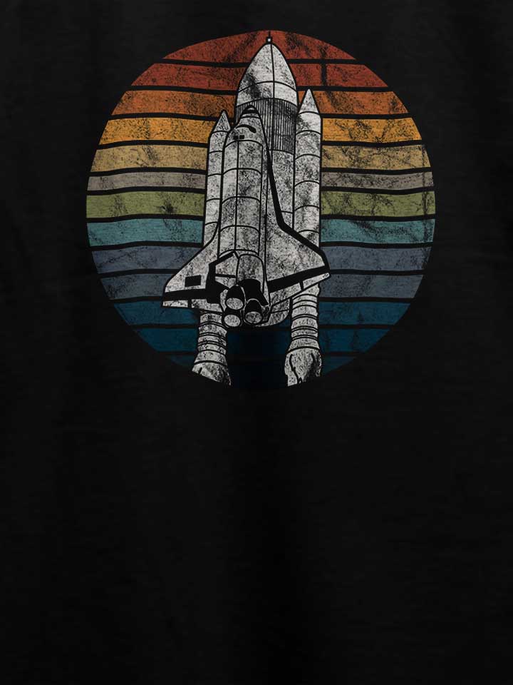 space-astronaut-retro-spaceship-t-shirt schwarz 4