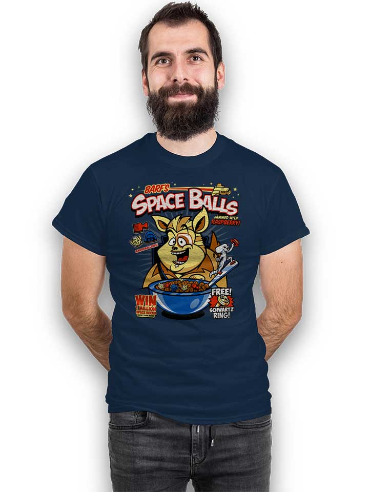 space-balls-cereals-t-shirt dunkelblau 2