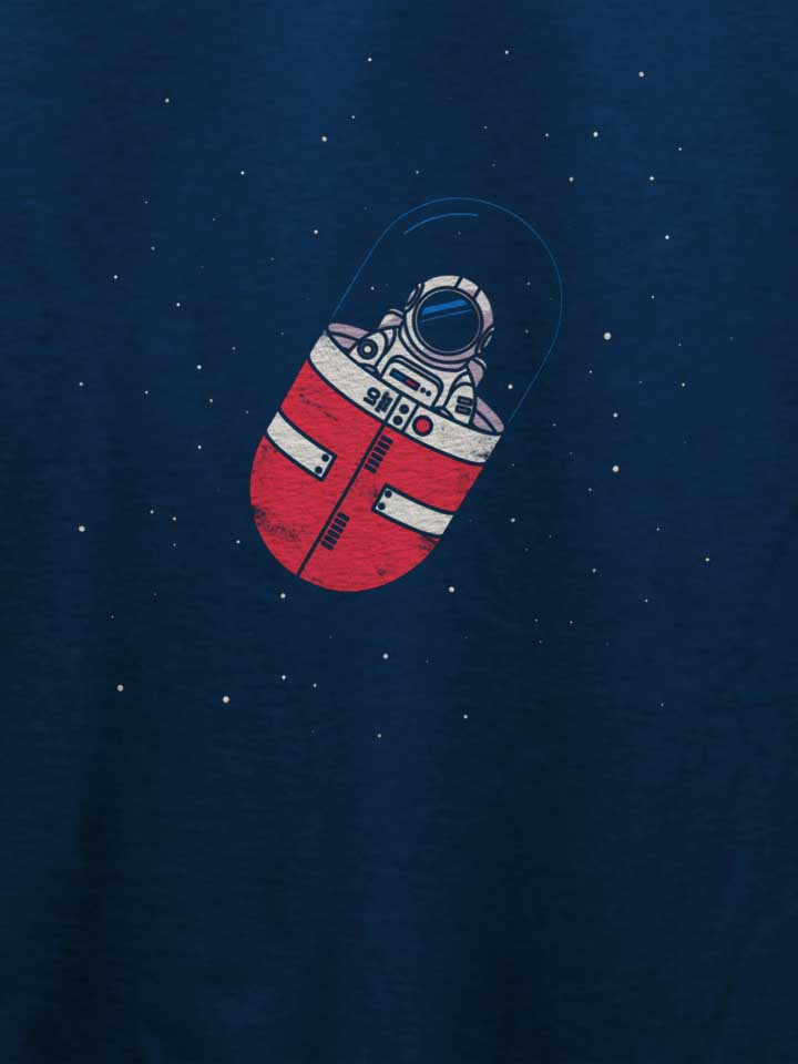 space-capsule-t-shirt dunkelblau 4