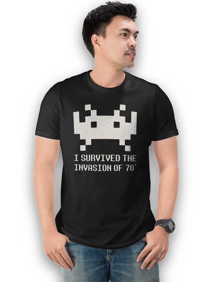 space-invader-78-t-shirt schwarz 2