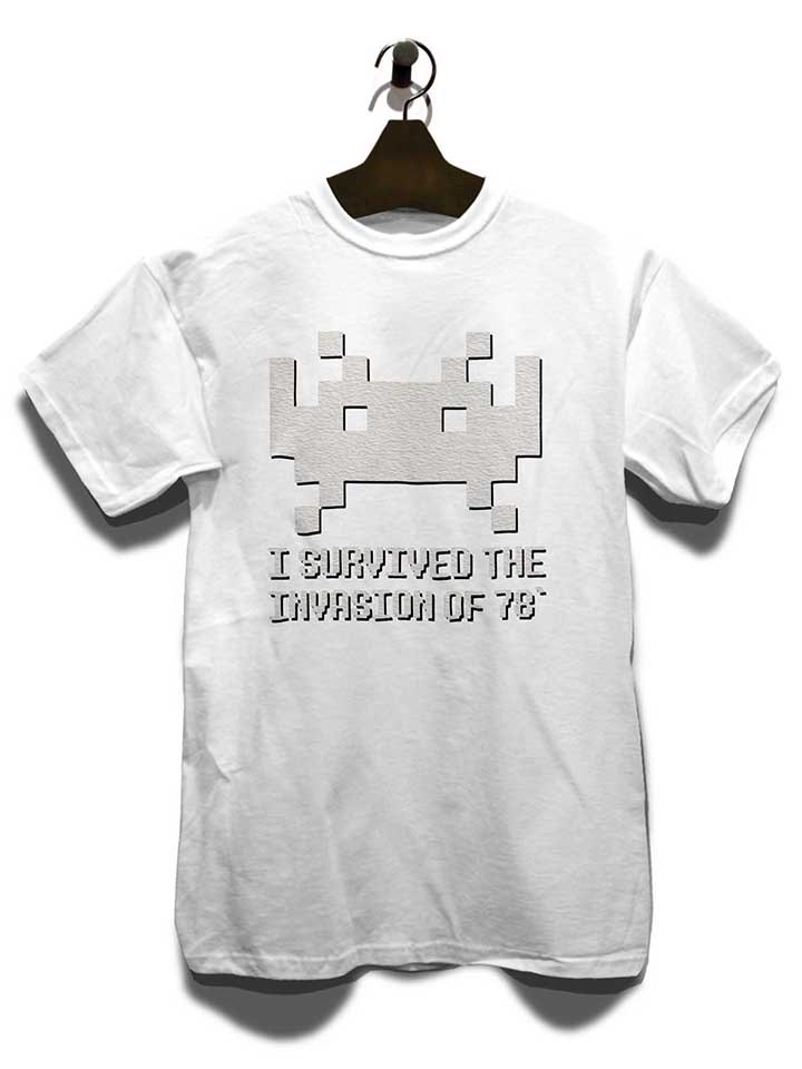 space-invader-78-t-shirt weiss 3