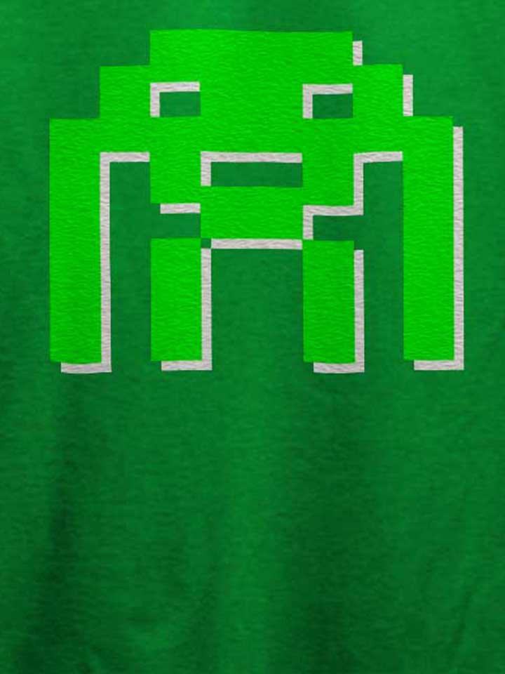 space-invader-t-shirt gruen 4