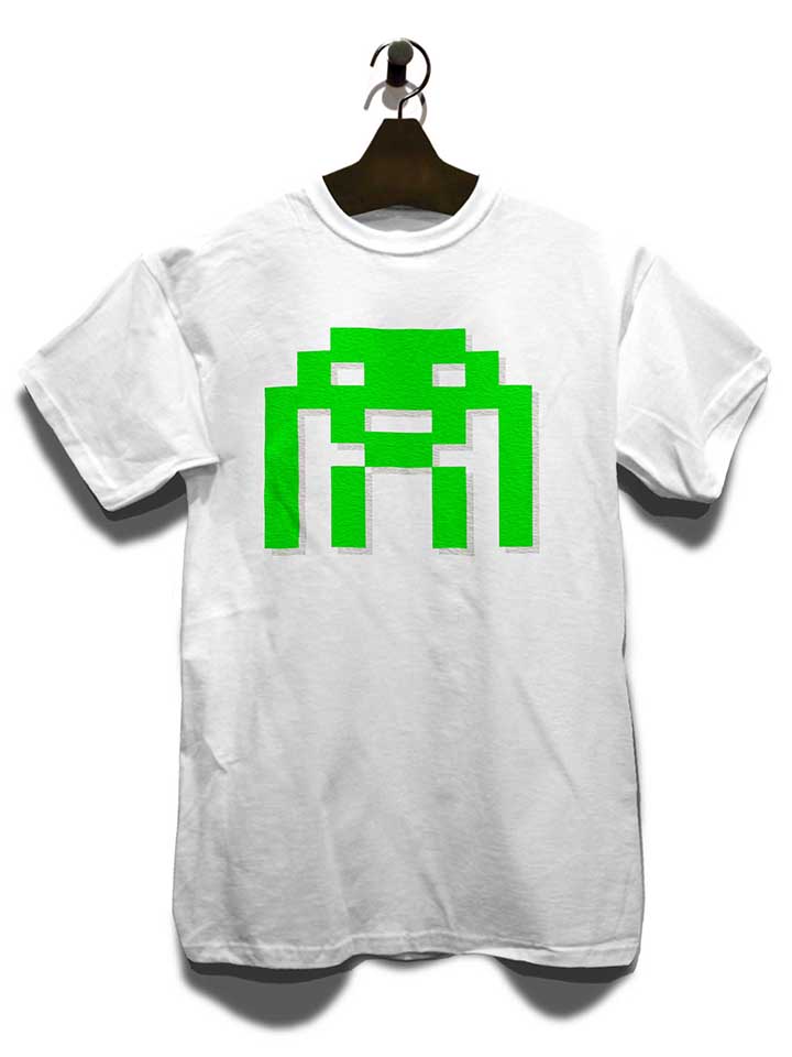 space-invader-t-shirt weiss 3