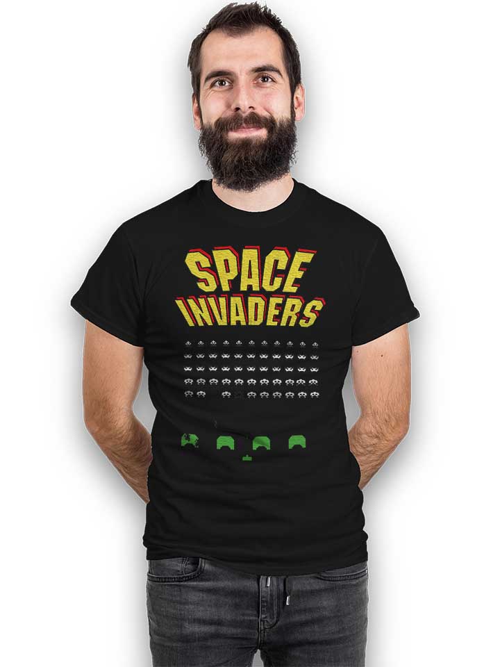 space-invaders-1978-t-shirt schwarz 2