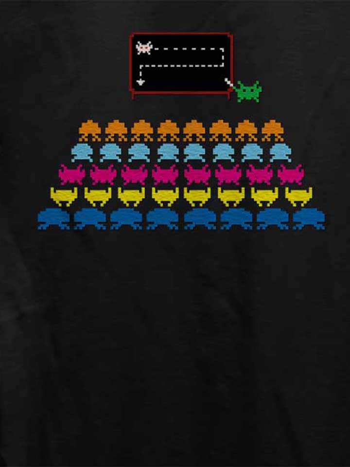 space-invaders-school-damen-t-shirt schwarz 4
