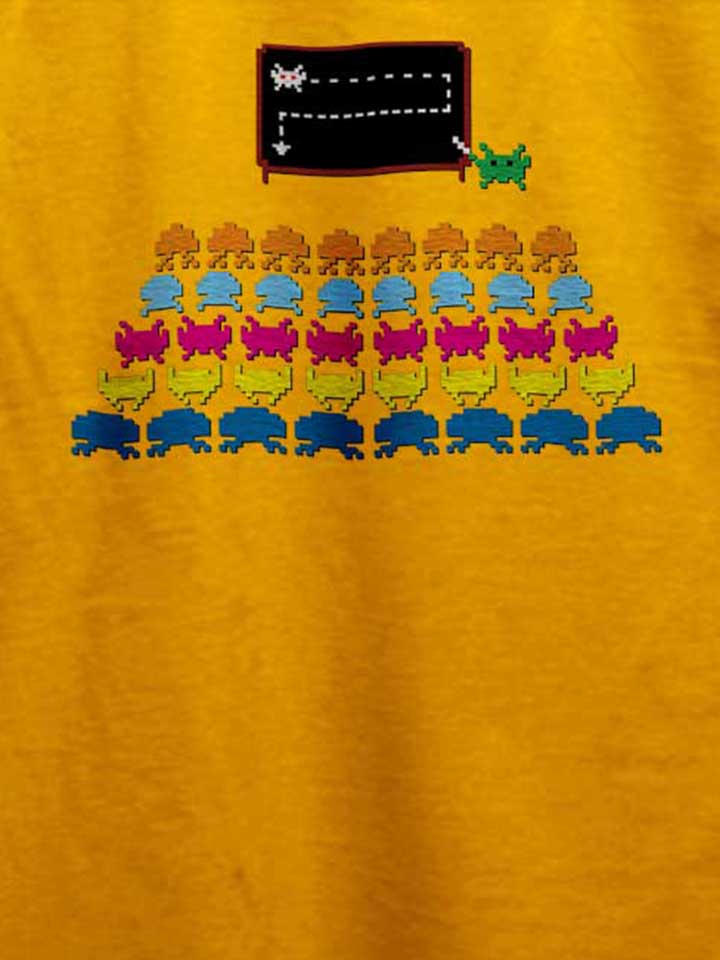 space-invaders-school-t-shirt gelb 4