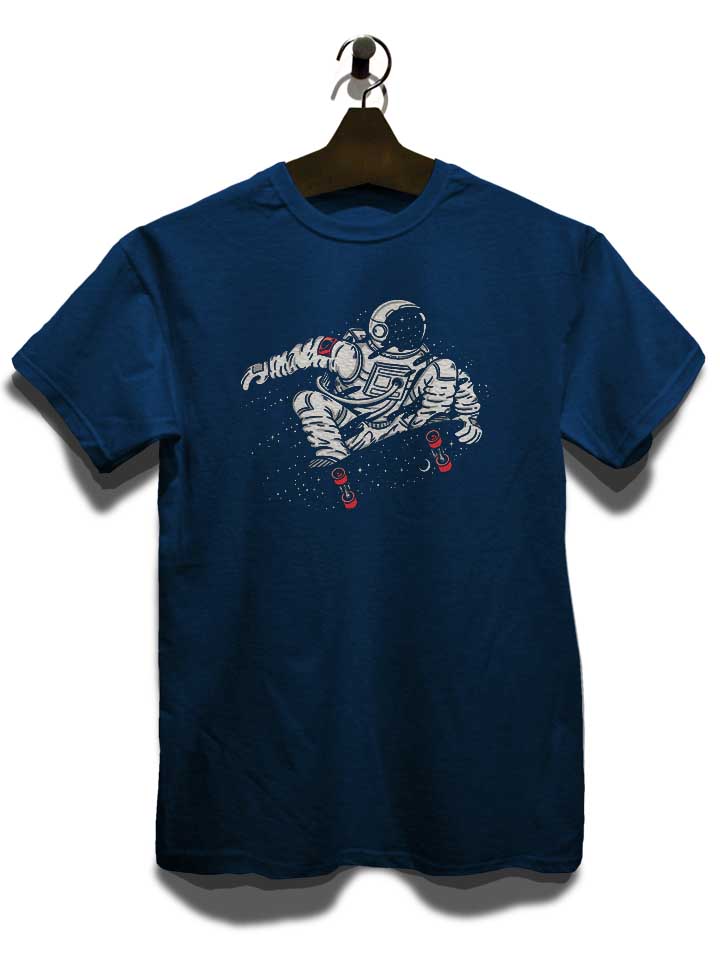space-skater-astronaut-02-t-shirt dunkelblau 3
