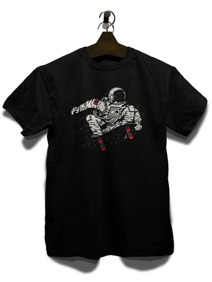 space-skater-astronaut-02-t-shirt schwarz 3