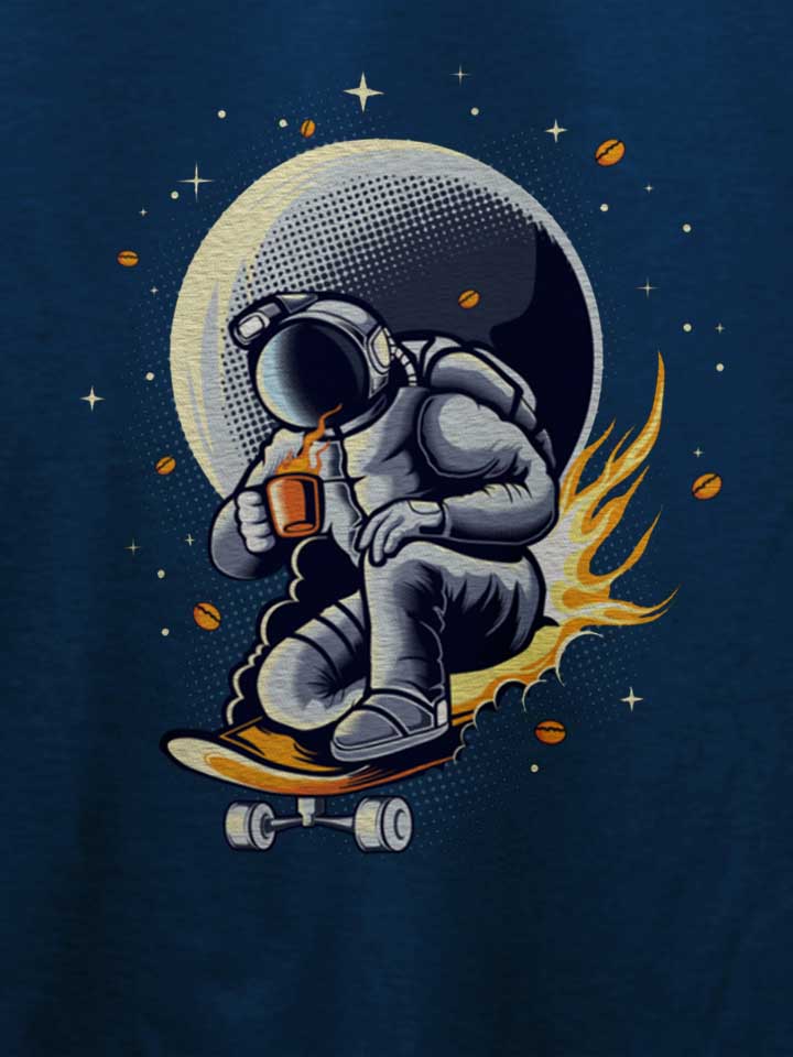 space-skater-astronaut-t-shirt dunkelblau 4