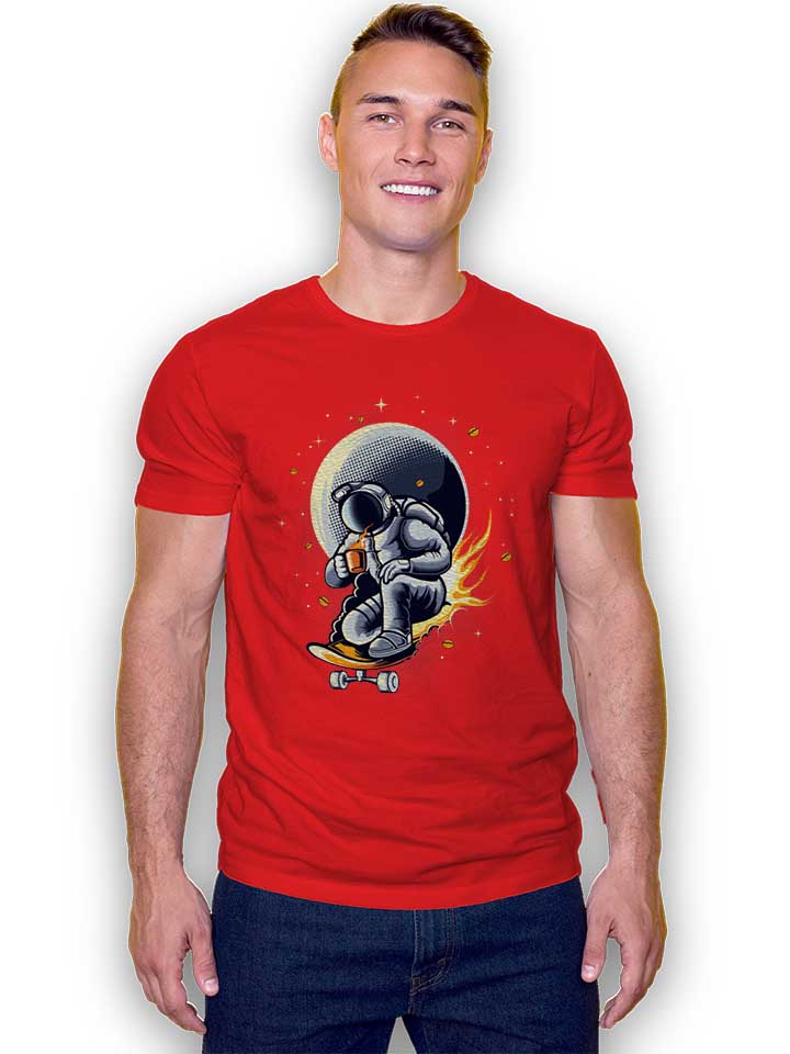 space-skater-astronaut-t-shirt rot 2