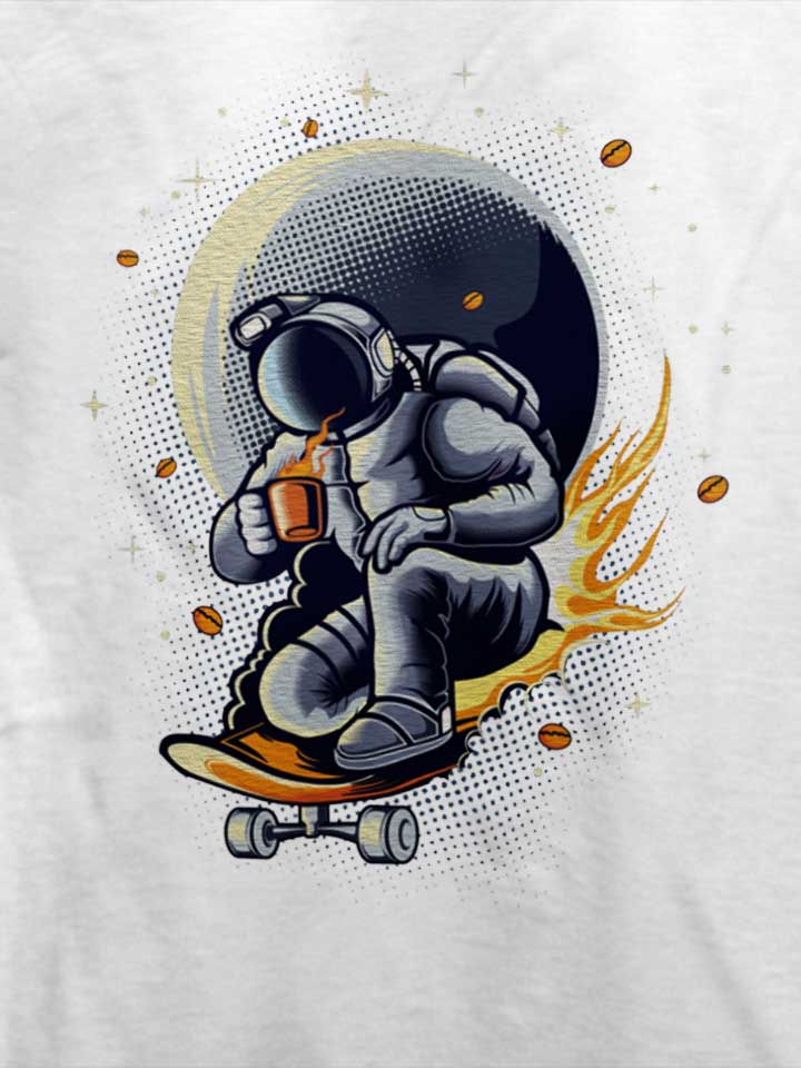 space-skater-astronaut-t-shirt weiss 4