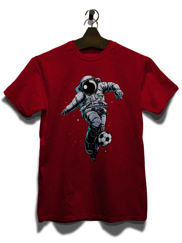 space-soccer-astronaut-t-shirt bordeaux 3