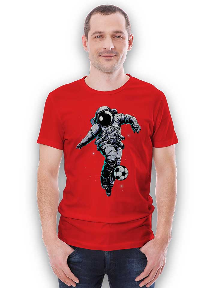space-soccer-astronaut-t-shirt rot 2
