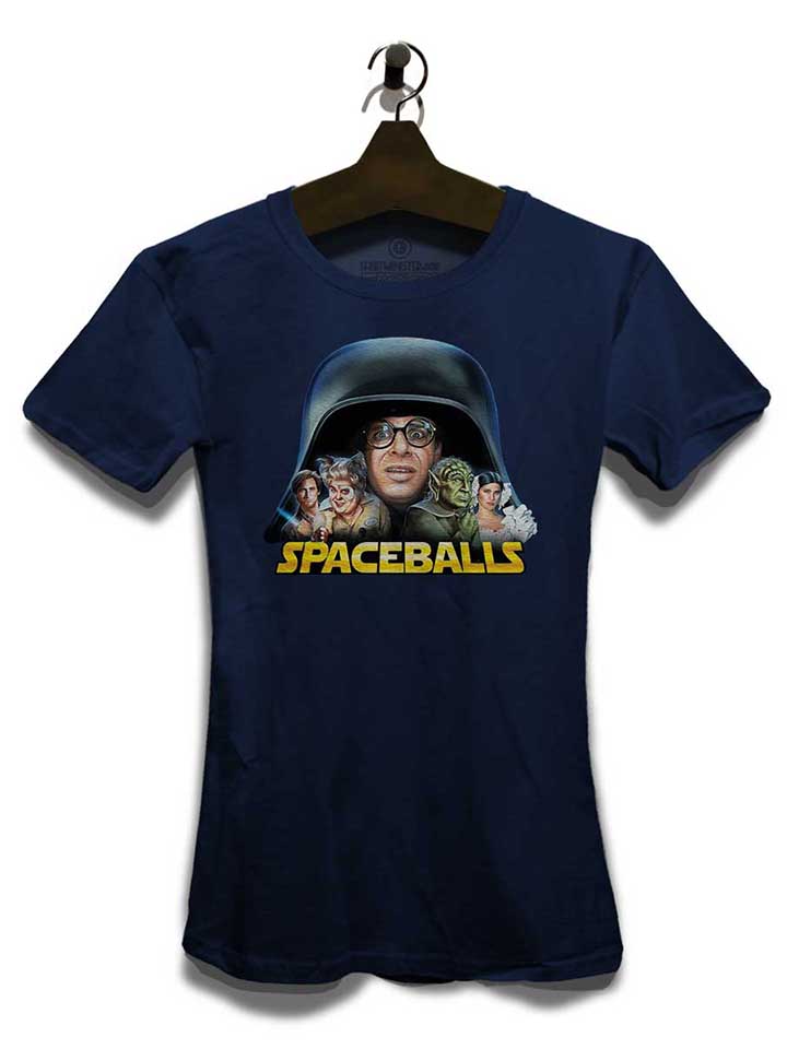 spaceballs-damen-t-shirt dunkelblau 3