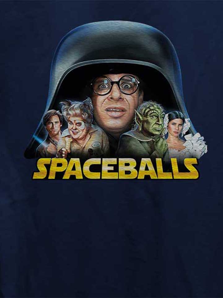 spaceballs-damen-t-shirt dunkelblau 4