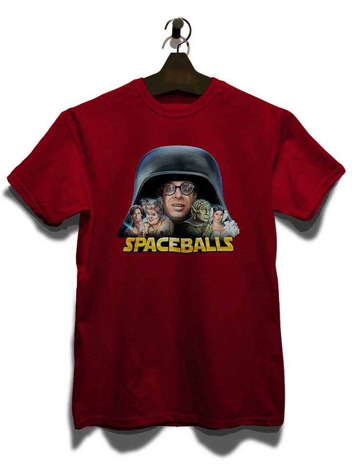 spaceballs-t-shirt bordeaux 3