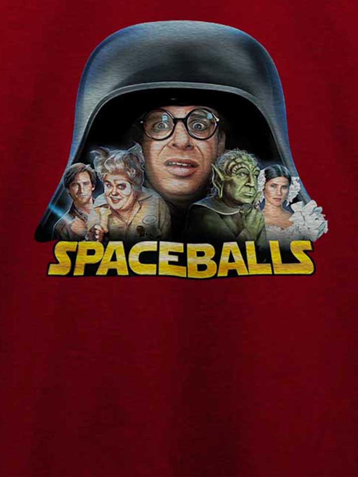 spaceballs-t-shirt bordeaux 4