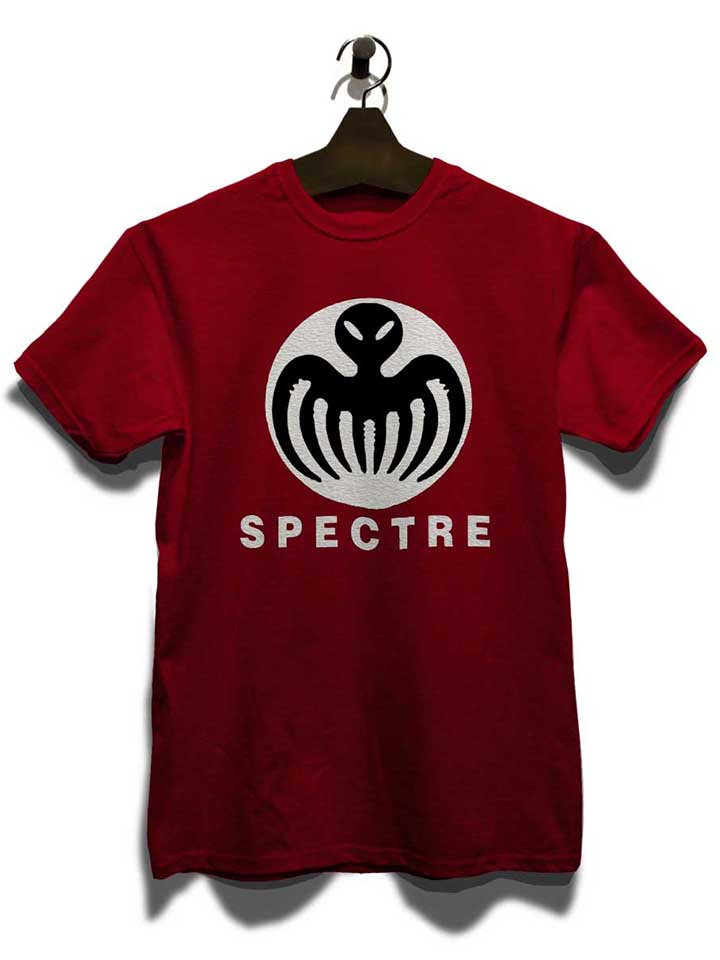 spectre-logo-t-shirt bordeaux 3