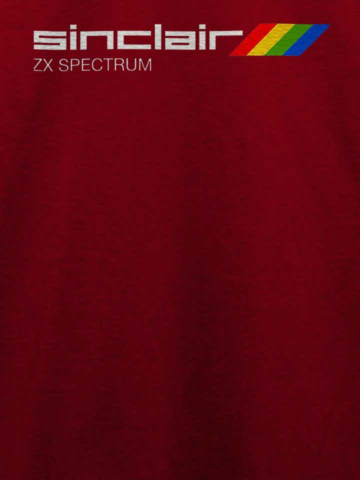 spectrum-zx-t-shirt bordeaux 4