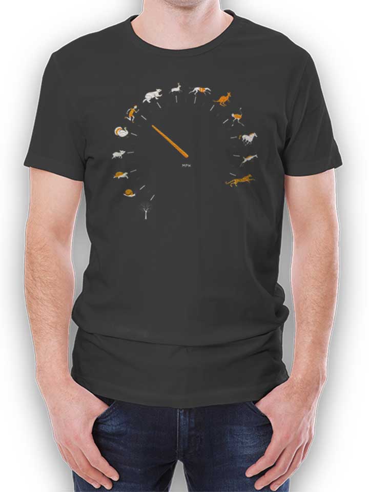 Speed Evolution T-Shirt gris-fonc L