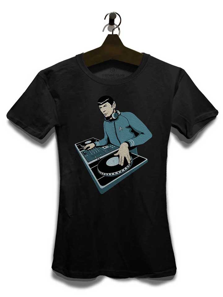 spock-dj-damen-t-shirt schwarz 3