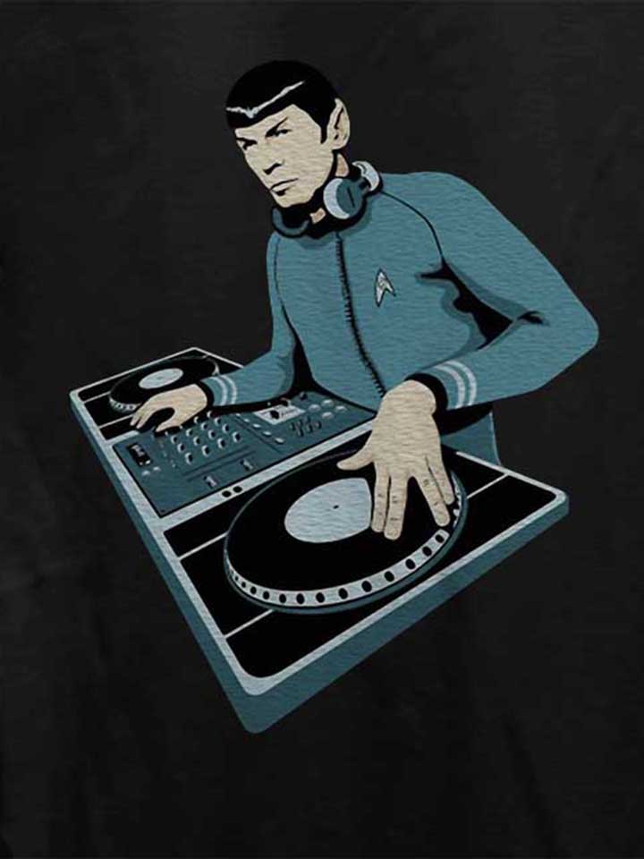 spock-dj-damen-t-shirt schwarz 4