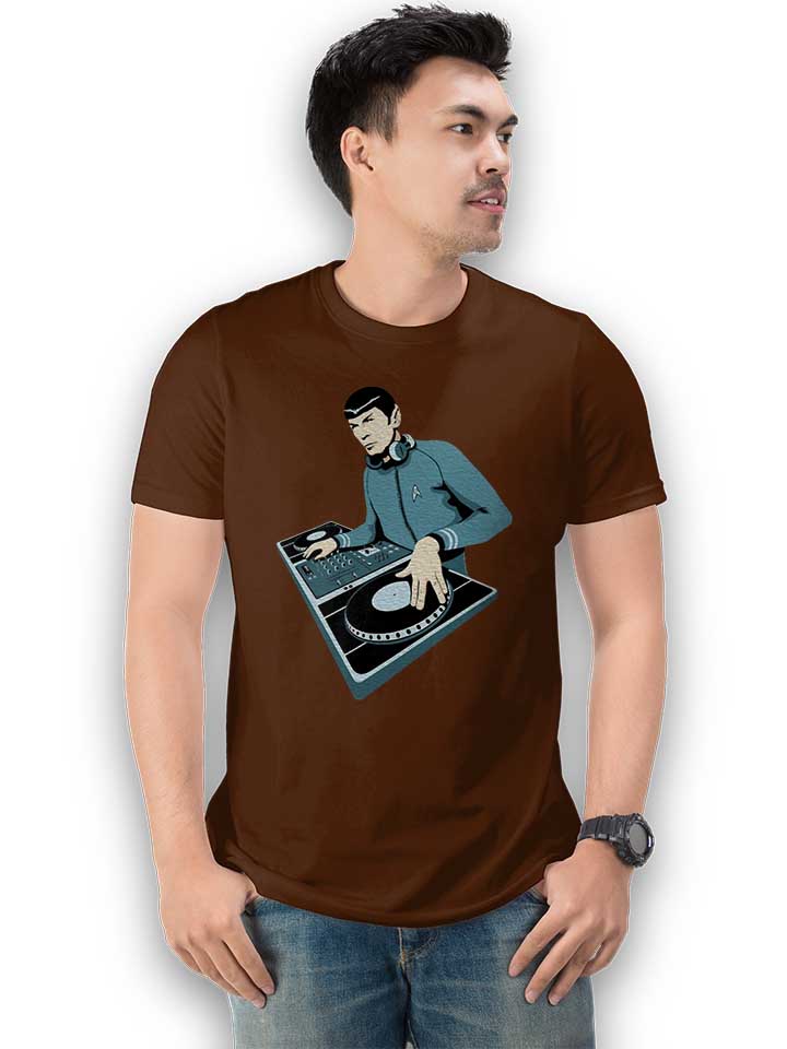 spock-dj-t-shirt braun 2