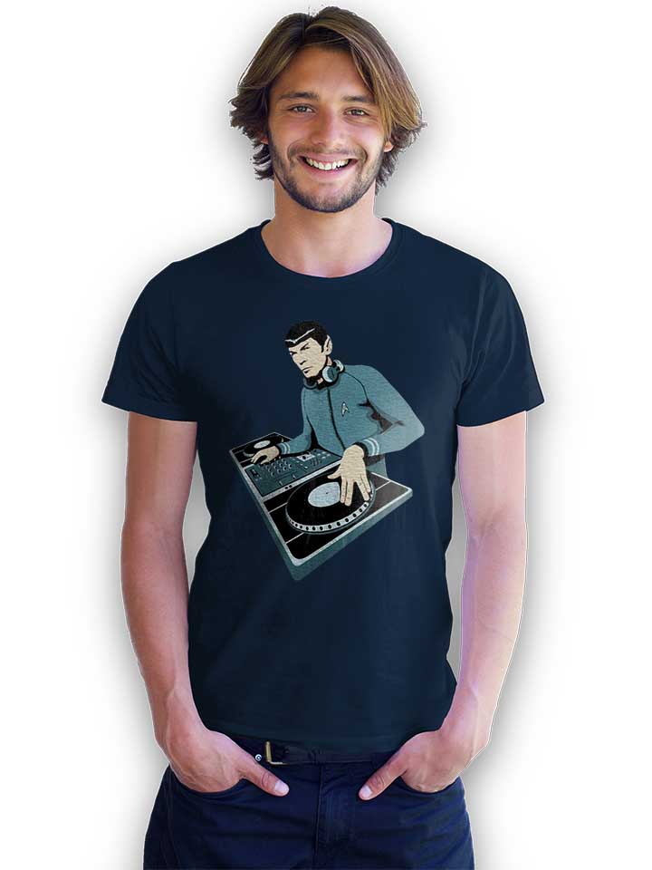 spock-dj-t-shirt dunkelblau 2