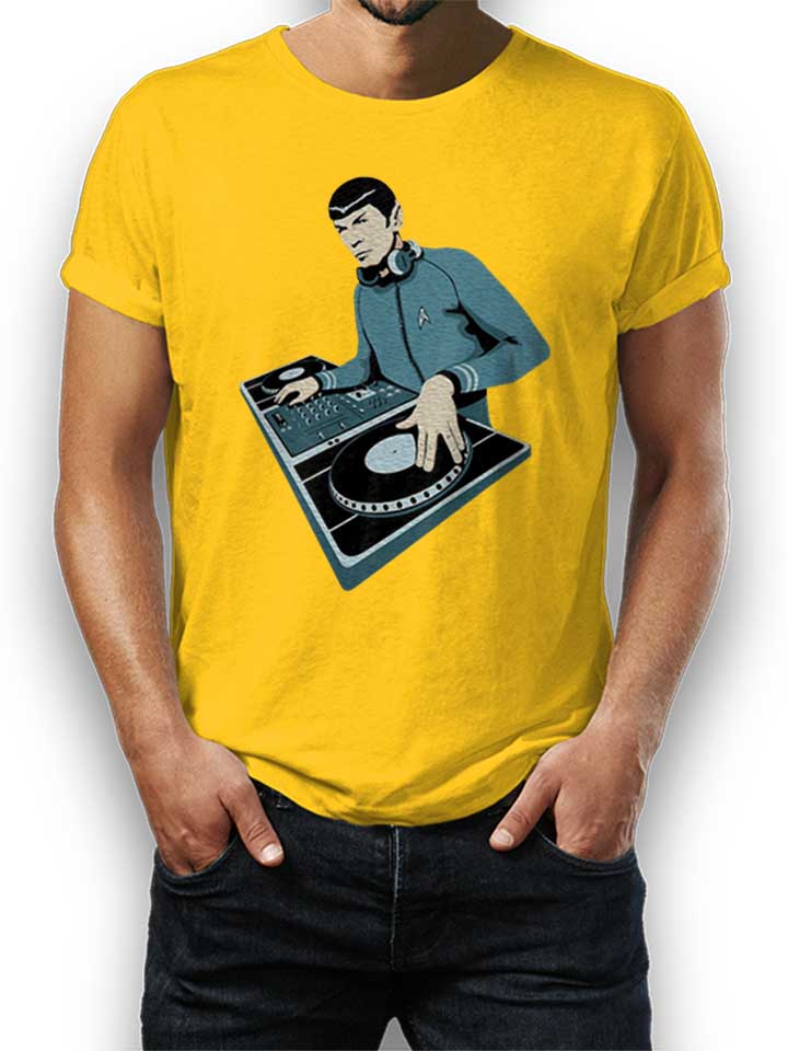 Spock Dj T-Shirt giallo L