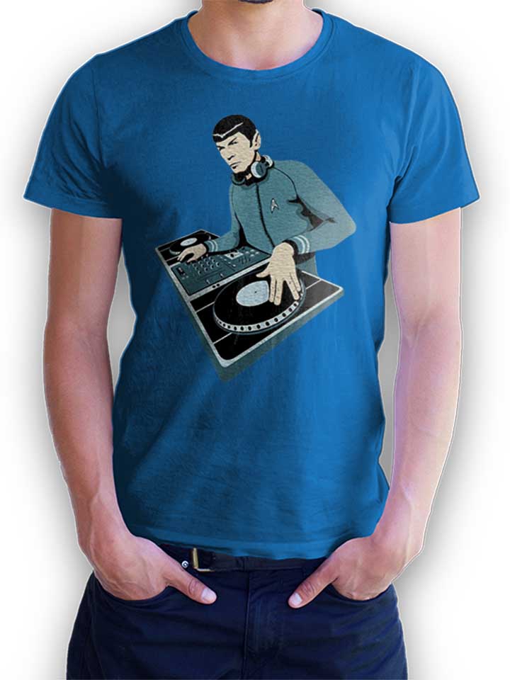 Spock Dj T-Shirt royal L