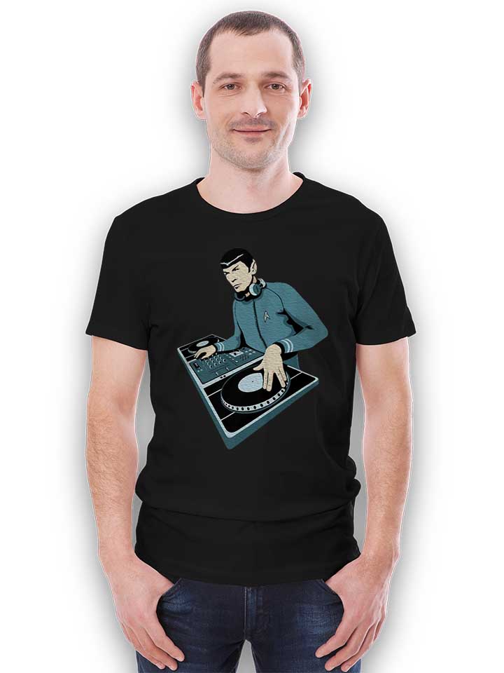 spock-dj-t-shirt schwarz 2