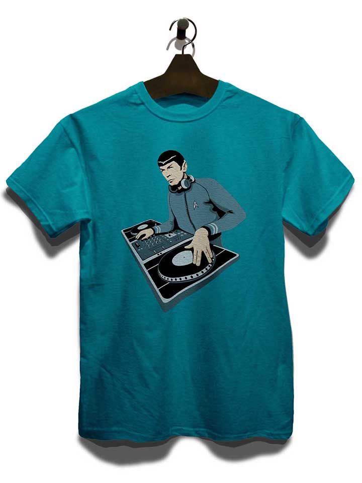 spock-dj-t-shirt tuerkis 3