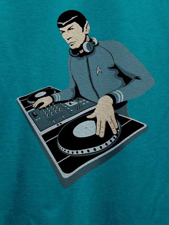 spock-dj-t-shirt tuerkis 4