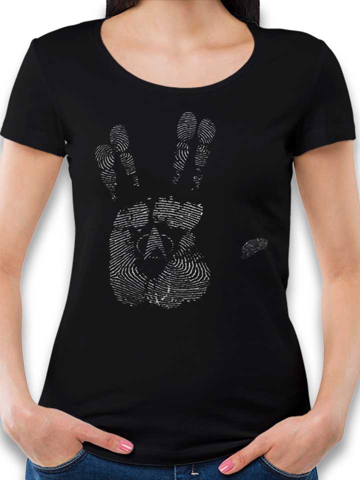 spock-hand-damen-t-shirt schwarz 1