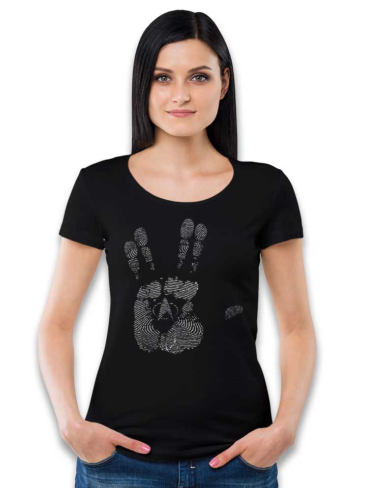 spock-hand-damen-t-shirt schwarz 2